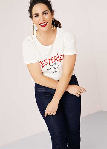 T-shirts à message #bodypositive pour un look faussement sage 58