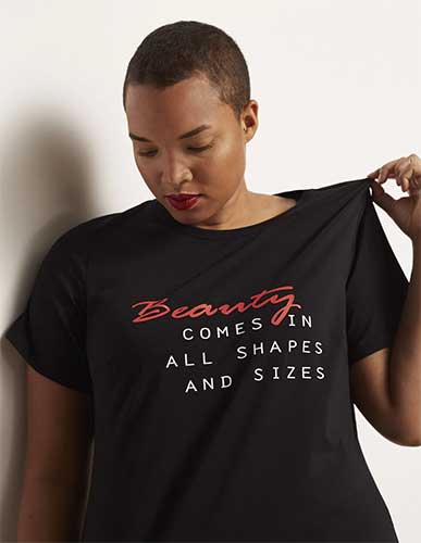 T-shirts à message #bodypositive pour un look faussement sage 51