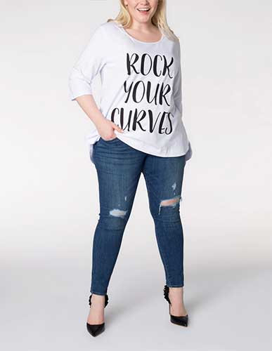 T-shirts à message #bodypositive pour un look faussement sage 55