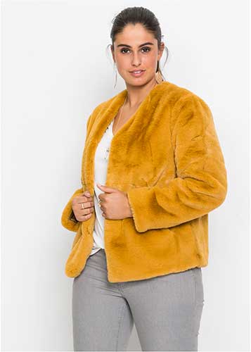 Mode grande taille : Jaune, moutarde, safran, caramel la couleur qui apporte un peu de soleil cet hiver 51