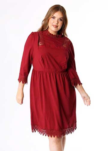 L'indispensable robe rouge grande taille pour cet hiver ! 49