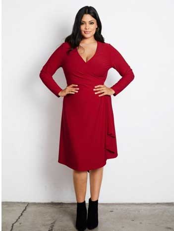 L'indispensable robe rouge grande taille pour cet hiver ! 53