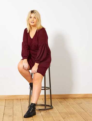 L'indispensable robe rouge grande taille pour cet hiver ! 54