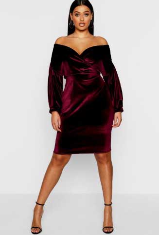 L'indispensable robe rouge grande taille pour cet hiver ! 55