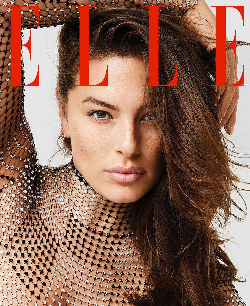 Ashley Graham fait une entrée tonitruante en 2019 avec la couverture de Elle USA 35