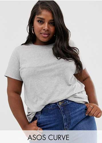 T-shirts basiques grande taille jusqu'au 58/60, il y a même du bio ! 44