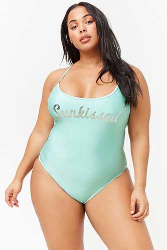 Maillots de bain grande taille pour celles qui aiment les couleurs ! 45