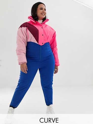 Combinaisons et vêtements de ski avec Asos 4505 Curve 45