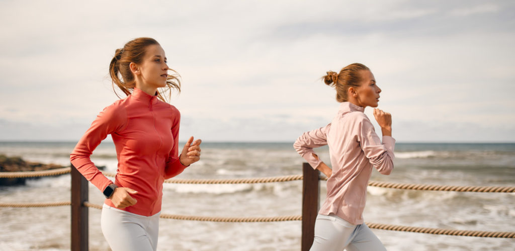 courrir en outdoor