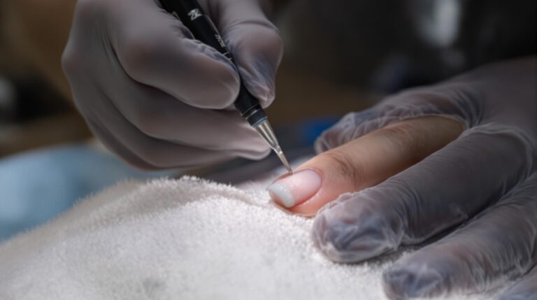 faux ongles sur ongles rongés