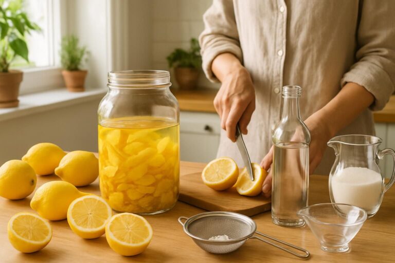 apprenez à préparer un limoncello maison délicieux et simple avec notre guide étape par étape. profitez d'une boisson italienne authentique et rafraîchissante faite maison.