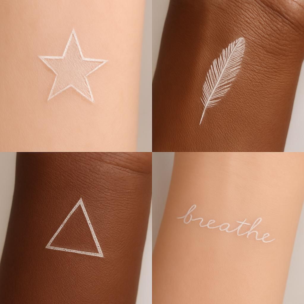 découvrez tout sur le tatouage blanc : ses caractéristiques uniques, techniques d'application, avantages et conseils pour un rendu optimal.