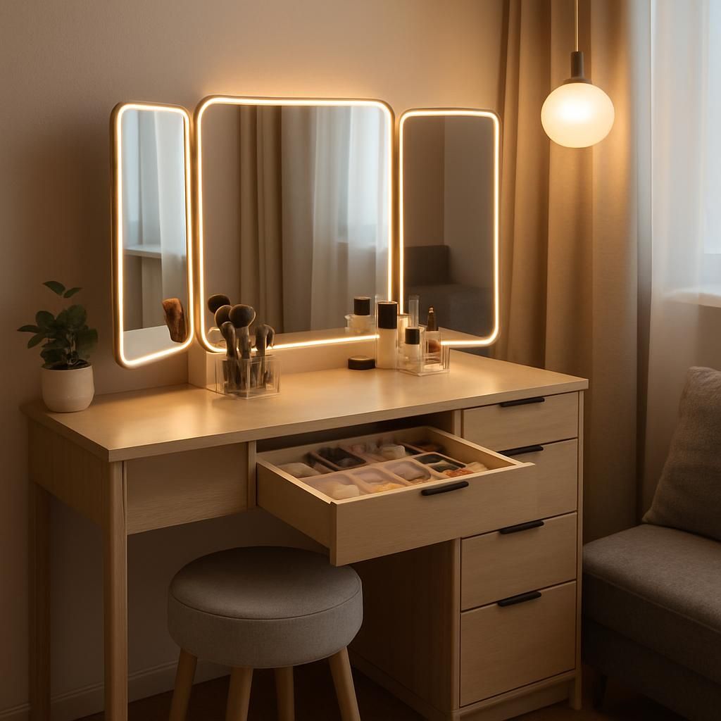 découvrez nos conseils essentiels pour choisir la table de maquillage idéale qui s'adapte parfaitement à votre espace et à vos besoins.