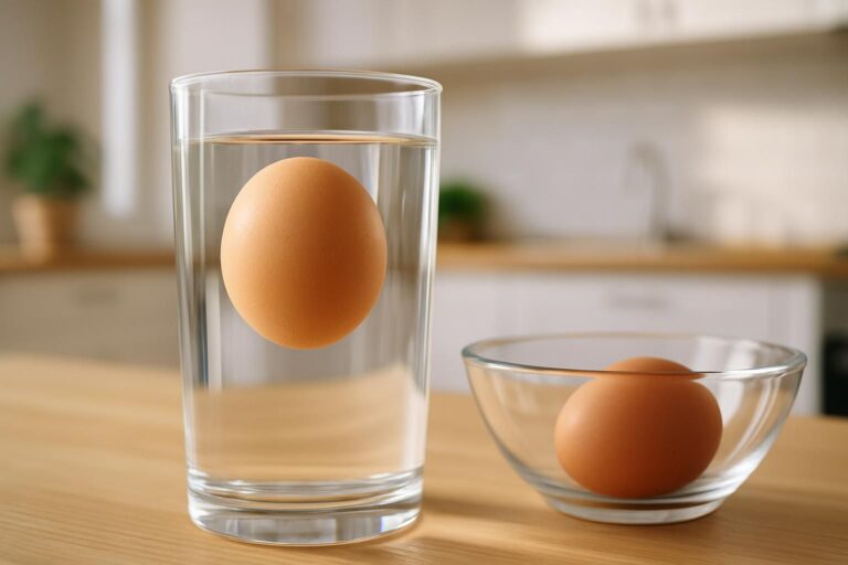 découvrez pourquoi un œuf qui flotte dans l'eau peut indiquer qu'il n'est plus frais et comment vérifier la qualité de vos œufs pour éviter tout risque.